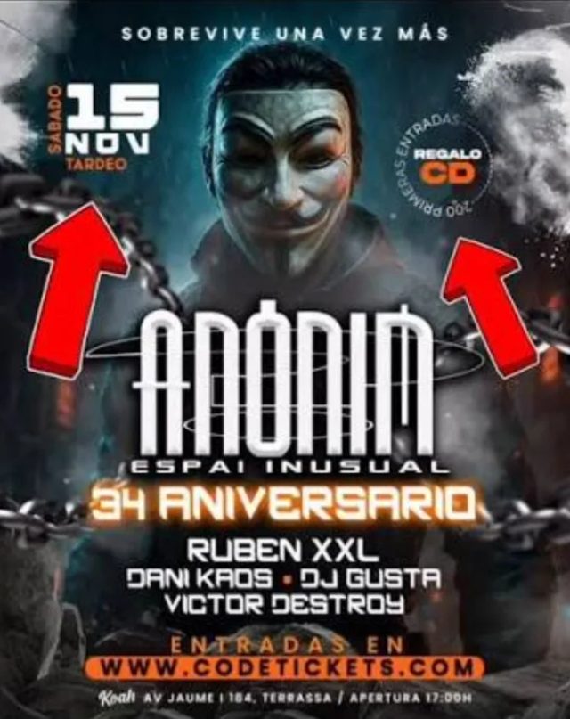 Anonim 34 aniversario