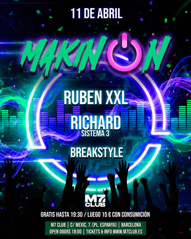 MAKINON [Ruben XXL, Richard (Sistema 3) & Breakstyle]