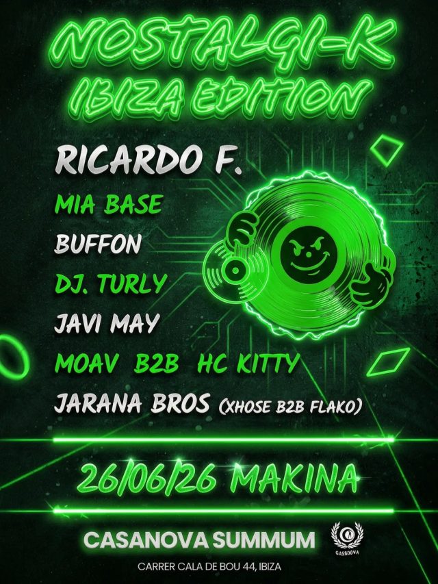 Nostalgi-k Ibiza edition