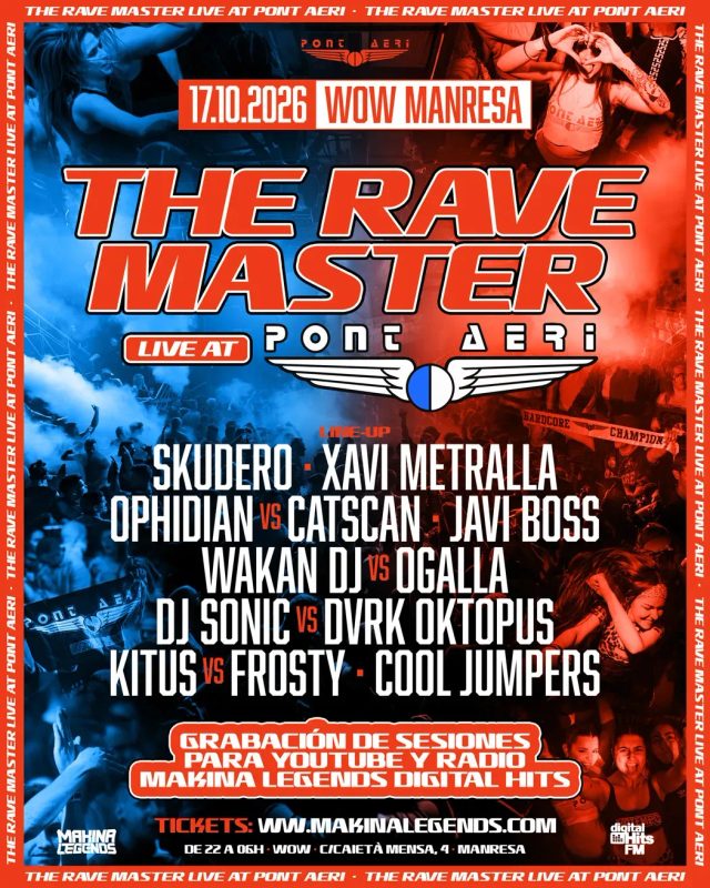 The rave master 2026 - Live at Pont Aeri