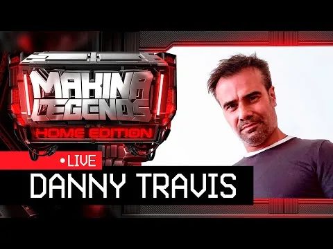 DANNY TRAVIS "Sesión Old School" para Makina Legends Home Edition