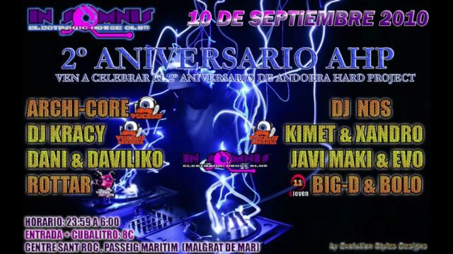 Javi Maki // Promo 2º Aniv. AHP @ InSomnis (SEP 2010)